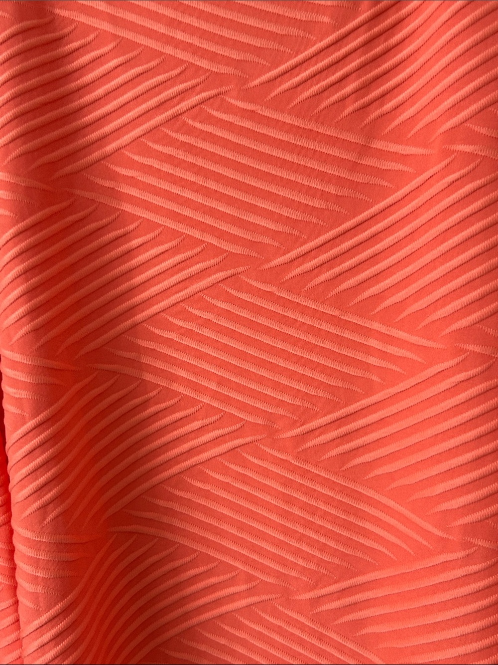 Ruby Rd. Coral Textured V-Neck Tunic - Picture 7 of 7